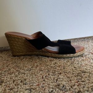 Black Espadrille Sandal